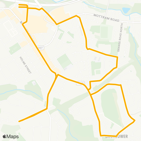 Stagecoach Manchester  map