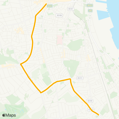 Stagecoach Merseyside and South Lancashire  map