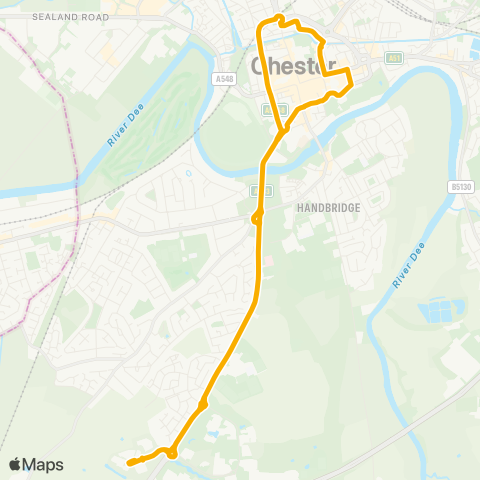 Stagecoach Merseyside and South Lancashire  map