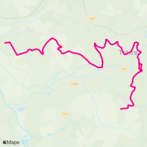 SMTUT La Croix - ZI de Felet 3 map