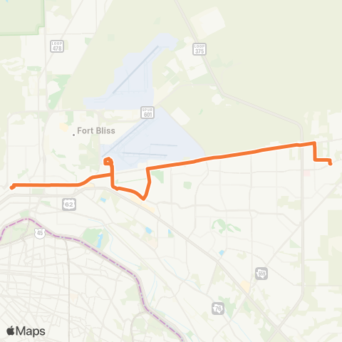 Sun Metro Montana BRIO map