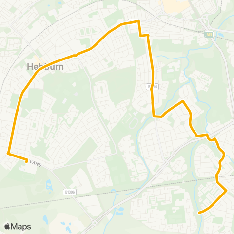 Stagecoach North East  map