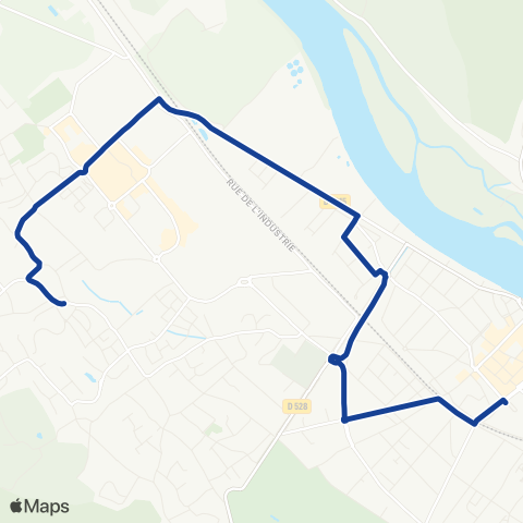 SN'go! St Marcel 11 novembre - Vernon Rép. map