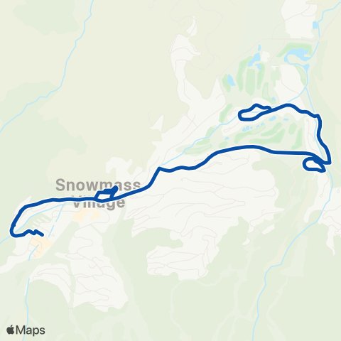 Snowmass Snowmass Club map