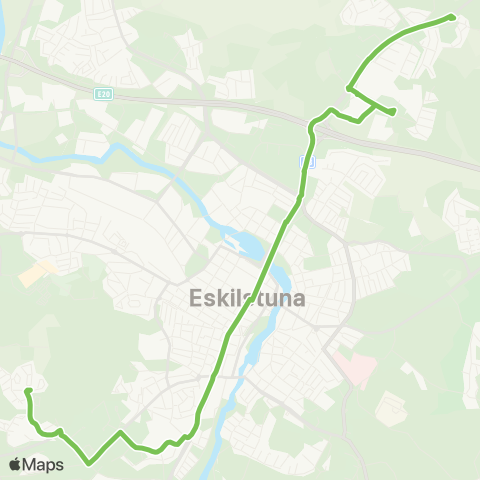 Sörmlandstrafiken Stenby—Djursta map