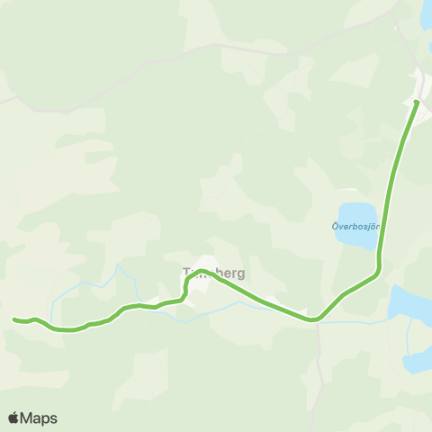 Sörmlandstrafiken Buskhyttan—Skräddarstugan map