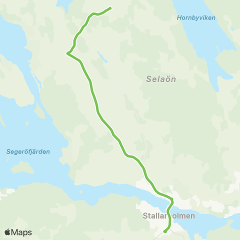 Sörmlandstrafiken Vittinge—Stallarholmens Busstation map