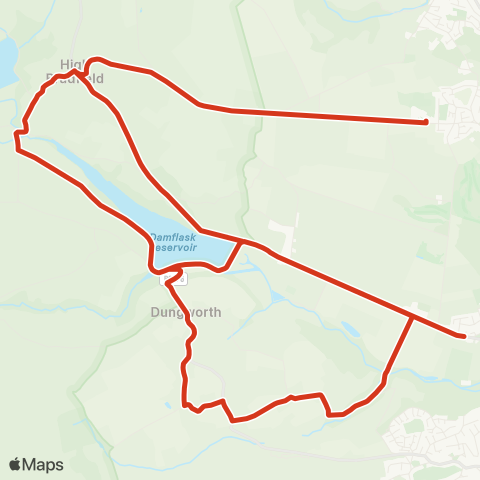 South Pennine Community Transport  map