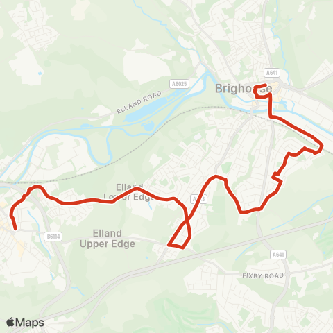 South Pennine Community Transport  map