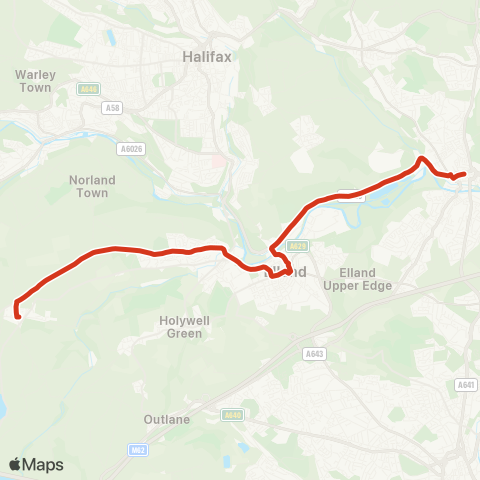 South Pennine Community Transport  map