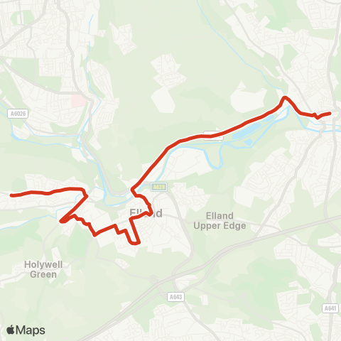 South Pennine Community Transport  map