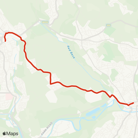 South Pennine Community Transport  map