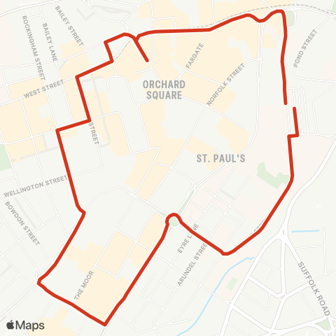 South Pennine Community Transport  map