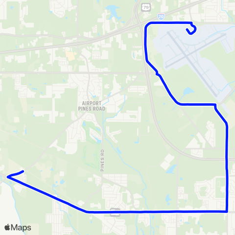 Sportran Walker Road map