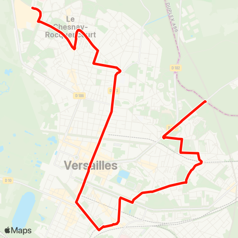 Grand Versailles Centre Commercial Parly 2↔︎Picardie map