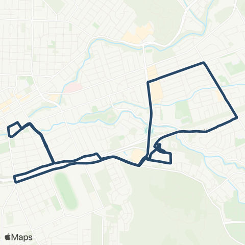 Santa Rosa CityBus t Circulator map