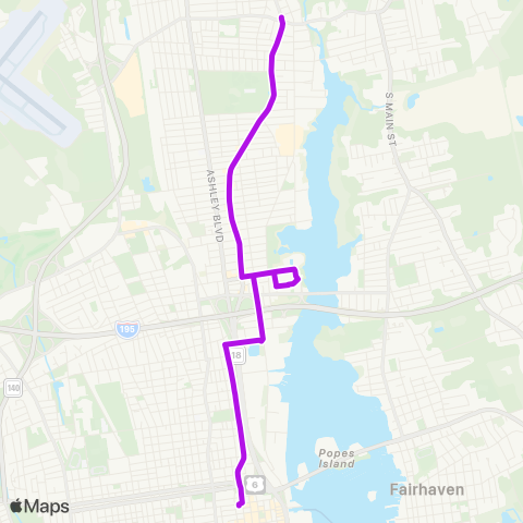 SRTA Lund's Corner map