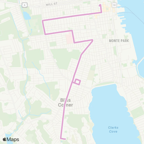 SRTA Dartmouth St map