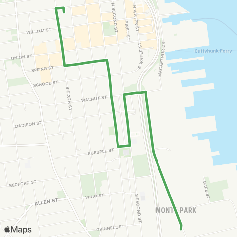 SRTA South Central map