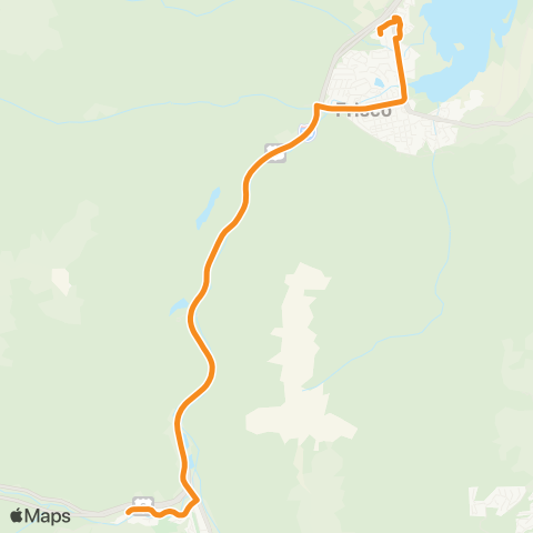 Summit Stage Copper Mountain map