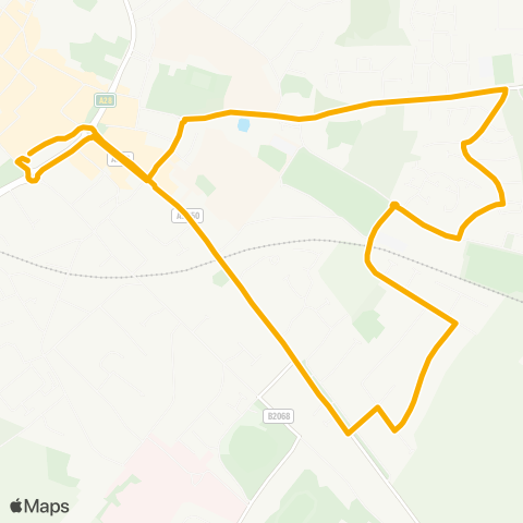 Stagecoach South East  map