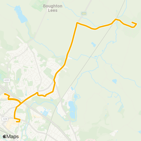 Stagecoach South East  map