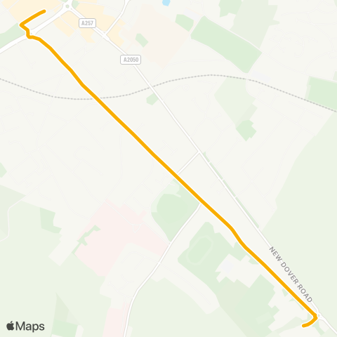 Stagecoach South East  map