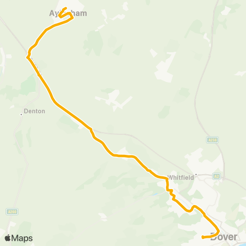 Stagecoach South East  map