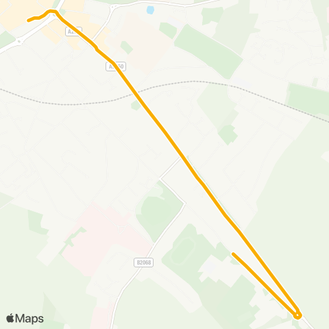 Stagecoach South East  map