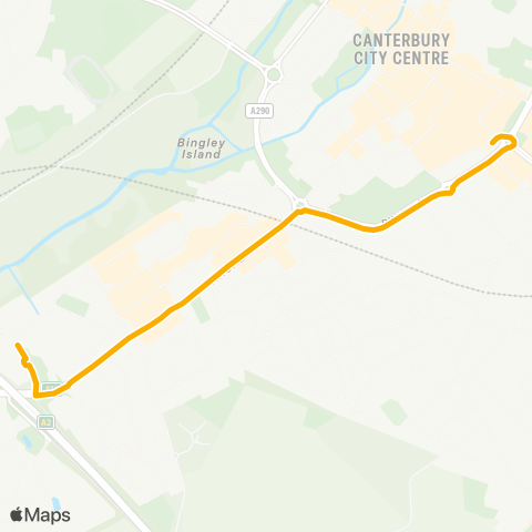 Stagecoach South East  map