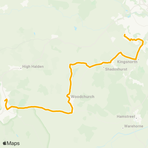 Stagecoach South East  map