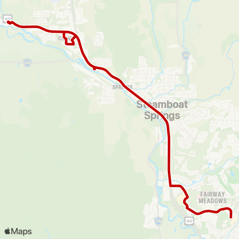 SST Red Line map