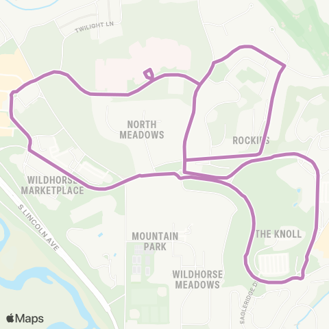 SST Purple Line map