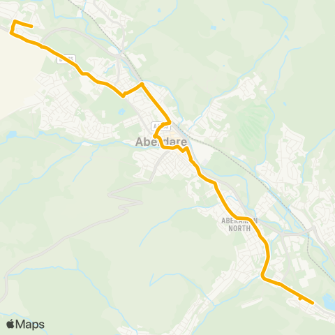 Stagecoach South Wales  map