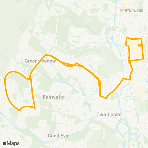 Stagecoach South Wales  map