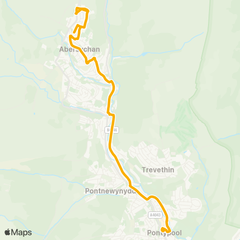 Stagecoach South Wales  map