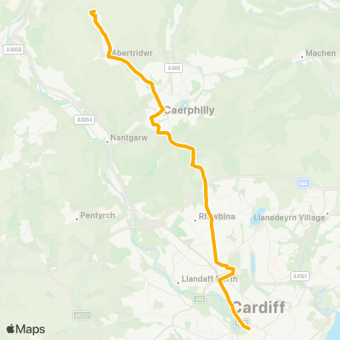 Stagecoach South Wales  map