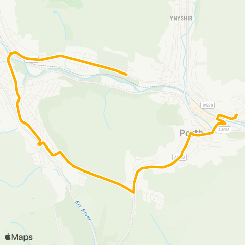 Stagecoach South Wales  map