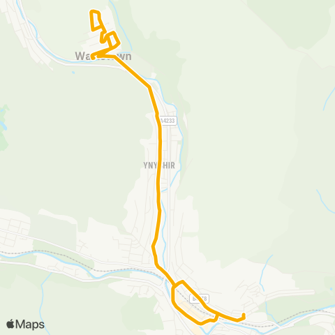 Stagecoach South Wales  map