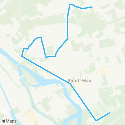 Stan Scolaires Dommartemont Nicklès ↔︎ Tomblaine Grp ScolR map