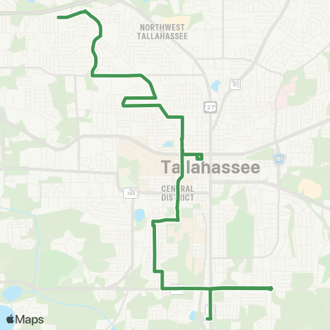 StarMetro Moss map