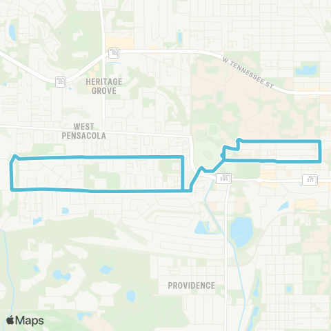 StarMetro Tomahawk map