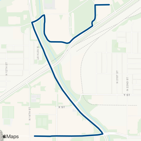 StarTran NIC City map