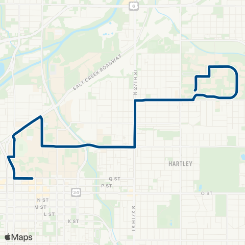 StarTran Holdrege map