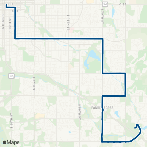 StarTran Heart Hospital map