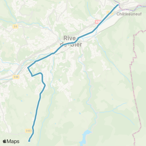 STAS Les Mariannes ↔︎ la Madeleine map