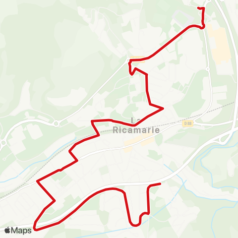 STAS Cret de Mars ↔︎ Jules Valles map