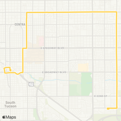 Sun Tran Glenn / Swan map