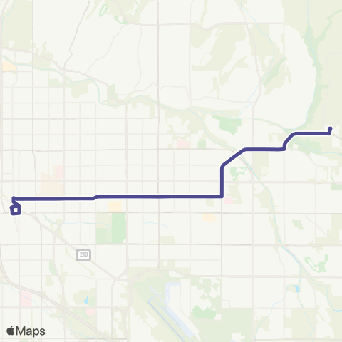 Sun Tran Catalina Hwy-Downtown map