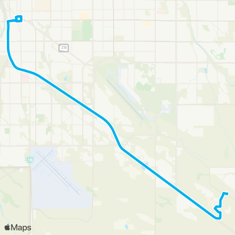 Sun Tran Rita Ranch-Downtown map